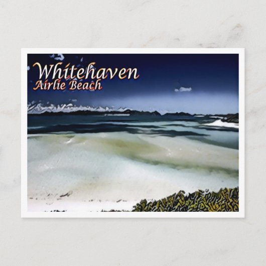 Whitehaven - Airlie Beach - Australien - Postkarte (Vorderseite)