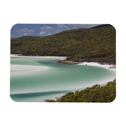 Whitehaven Beach, Hill Inlet, Tounge Point Magnet (Horizontal)