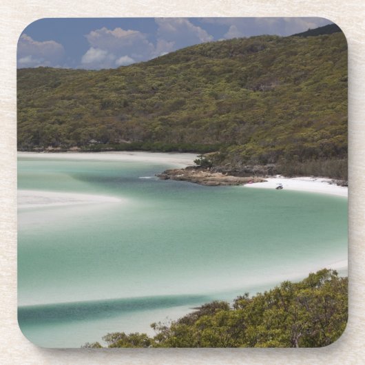Whitehaven Beach, Hill Inlet, Tounge Point, Untersetzer (Vorderseite)
