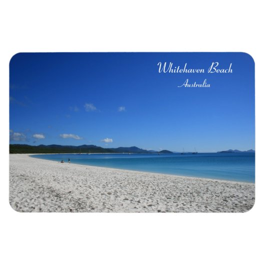 Whitehaven Beach, Queensland, Australien - Magnet (Horizontal)
