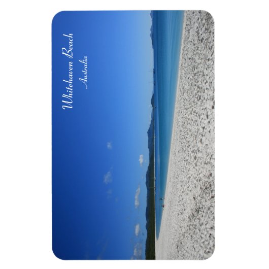 Whitehaven Beach, Queensland, Australien - Magnet (Vertikal)