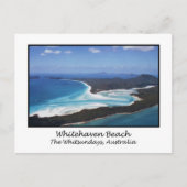 Whitehaven Beach, The Whitsundays, Australien Postkarte (Vorderseite)