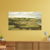 Whitehaven, Cumbria, Showing Flatt Hall, c.1730-35 Leinwanddruck (Insitu (Wohnzimmer))