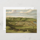 Whitehaven, Cumbria, Showing Flatt Hall, c.1730-35 Postkarte (Vorne/Hinten)