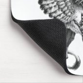 Whitehead Greif Mousepad (Ecke)