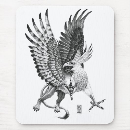 Whitehead Greif Mousepad (Vorne)