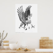 Whitehead Griffin Poster (Küche)