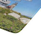 Whitehead Island Lighthouse Maine Cutting Board Schneidebrett (Ecke)
