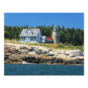 Whitehead Island Lighthouse, Maine Foto