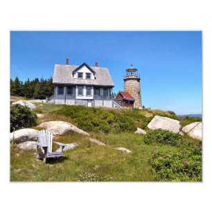 Whitehead Island Lighthouse, Maine Foto