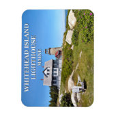 Whitehead Island Lighthouse, Maine Magnet (Vertikal)