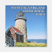 Whitehead Island Lighthouse, Maine Magnet (Vorne)