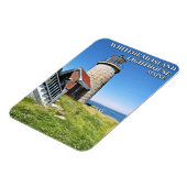 Whitehead Island Lighthouse, Maine Magnet (Linke Seite)