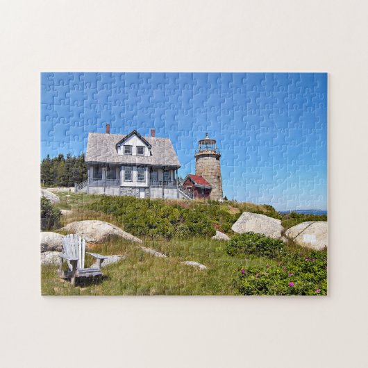 Whitehead Island Lighthouse, Maine Puzzle (Horizontal)
