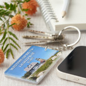 Whitehead Island Lighthouse, Maine Schlüsselanhänger (Vorderseite rechts)