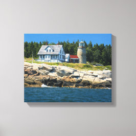 Whitehead Island Lighthouse Maine Wrapped Canvas Leinwanddruck