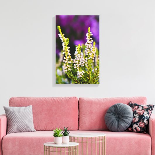 Whiteheather Canvas Leinwanddruck (Insitu (Wohnzimmer))