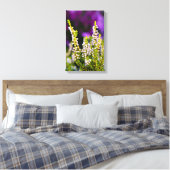 Whiteheather Canvas Leinwanddruck (Insitu (Schlafzimmer))