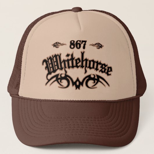Whitehorse 867 truckerkappe (Vorderseite)