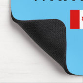 Whitehorse Kanada kanadische Flagge Licht Farbe Mousepad (Ecke)