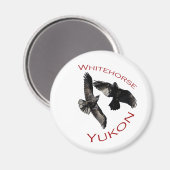Whitehorse, Yukon Magnet (Vorderseite/Rückseite)