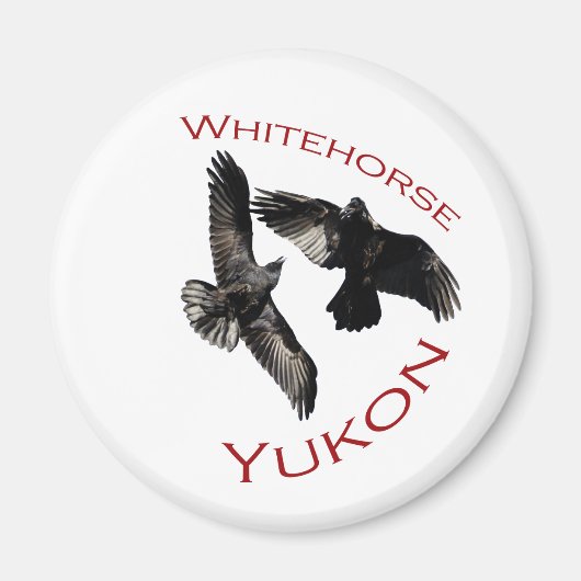 Whitehorse, Yukon Magnet (Vorne)