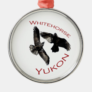 Whitehorse, Yukon Ornament Aus Metall