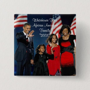 Whitehouse erste Afroamerikaner-Familie"… Button