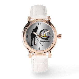 Whitelaw Clan Abzeichen (Hers) Golf Armbanduhr