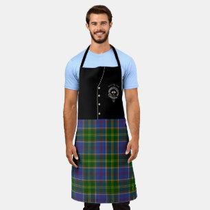 Whitelaw Clan Abzeichen & Tartan Kilt Schürze