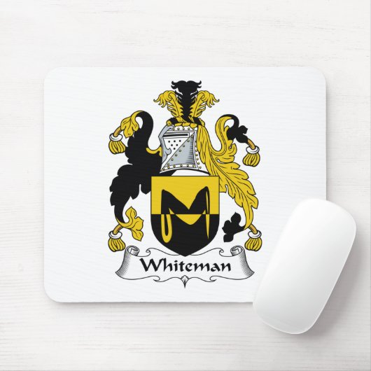 Whiteman Familienwappen Mousepad (Mit Mouse)