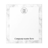 Whitemarbile Notepad Notizblock (Vorderseite)