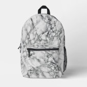 Whitemarble-Design-Rückpack Bedruckter Rucksack (Vorderseite)