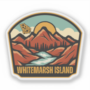 Whitemarsh Island, Georgia Aufkleber