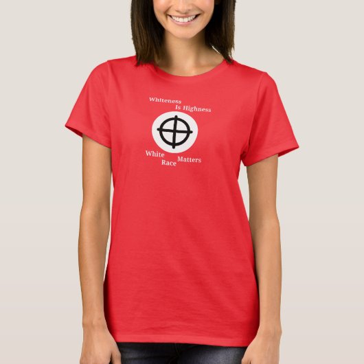 Whiteness Is Highness T-Shirt (Vorderseite)