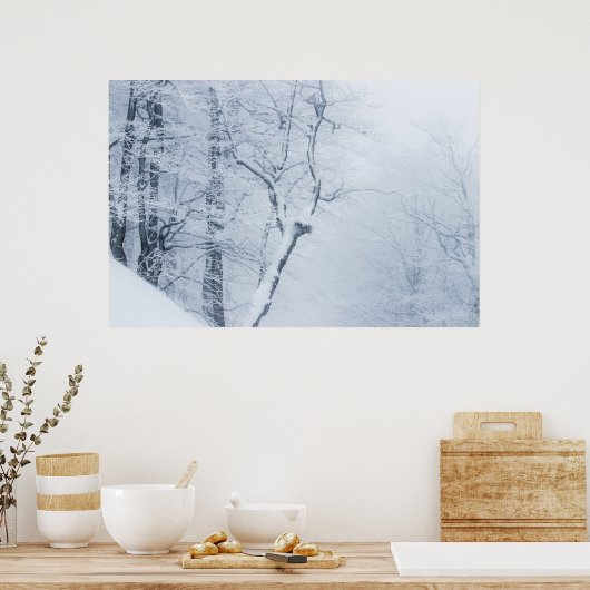 Whiteout Poster (Küche)