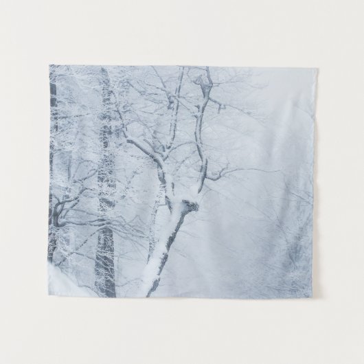 Whiteout Wandteppich (Vorderseite (Horizontal))