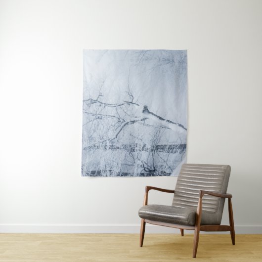 Whiteout Wandteppich (Beispiel)