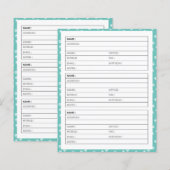 Whitepaper: Adressbuchseiten (Vorne/Hinten)