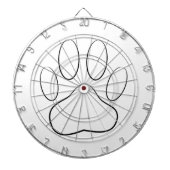 Whitepaper Dartscheibe (vorne)