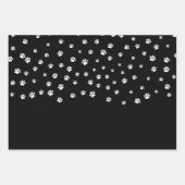 Whitepaper Druckmuster für Welpen Geschenkpapier Set (Vorderseite)