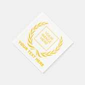 Whitepaper Napkins Serviette (Ecke)