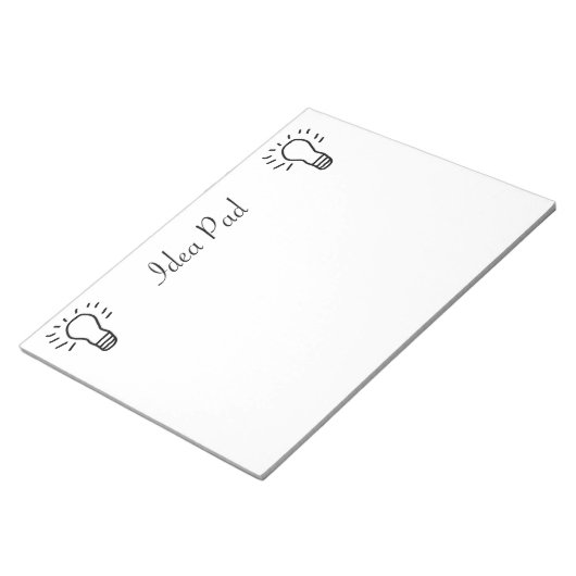 Whitepaper Notizblock (angewinkelt)
