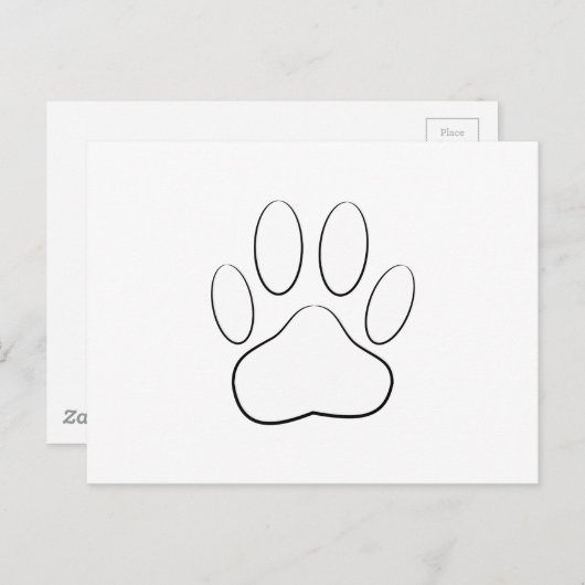 Whitepaper Postkarte (Vorne/Hinten)