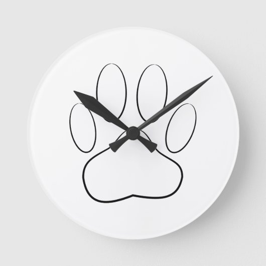 Whitepaper Runde Wanduhr (Vorderseite)