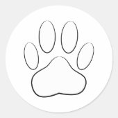 Whitepaper Runder Aufkleber (Vorderseite)