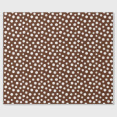 Whitepaper über braunes Faltpapier Geschenkpapier (Flach)