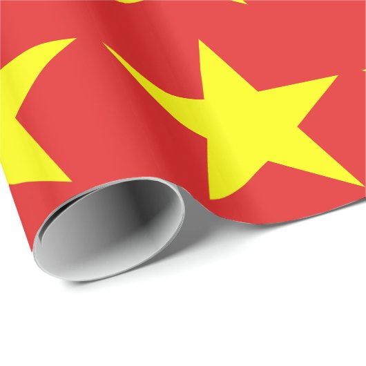 Whitepaper über die blaue Flagge Geschenkpapier (Rolleneckpunkt)