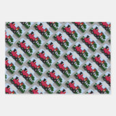 Whitepaper über digitale Kunst im Zug Geschenkpapier Set (Vorderseite 3)