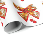 Whitepaper über Goldbock und -stars Geschenkpapier (Rolleneckpunkt)